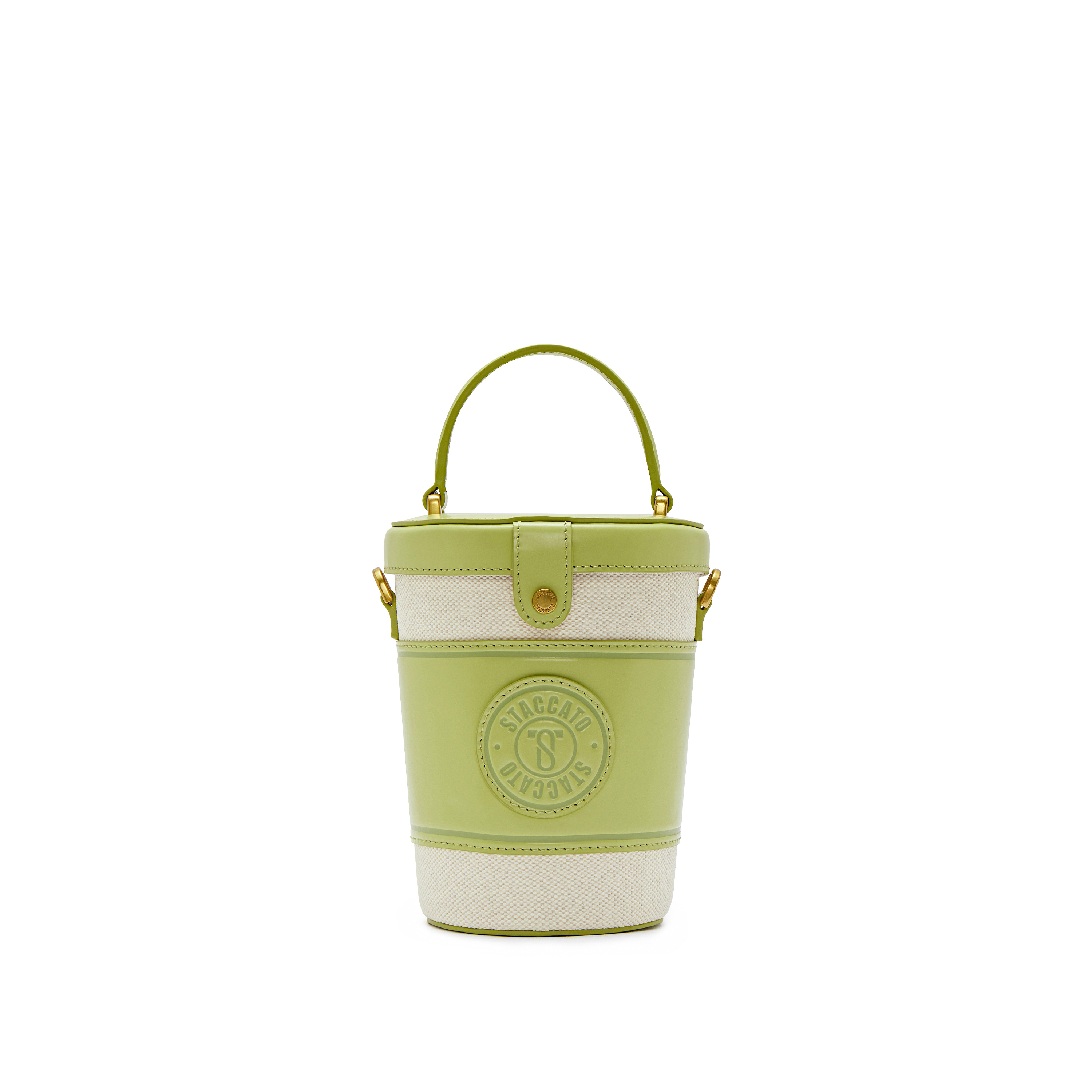 思加图2024夏季新款奶茶包水桶包盒子包便当包单肩斜挎包时尚背提包X3194BX4