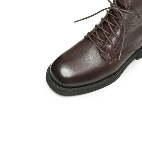 思加图2024冬季新款玫瑰骑士靴长靴高筒靴时装靴女皮靴9Y002DG4