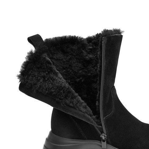 思加图2024冬季新款奶油鞋保暖雪地靴厚底增高中筒靴女靴M6817DZ4