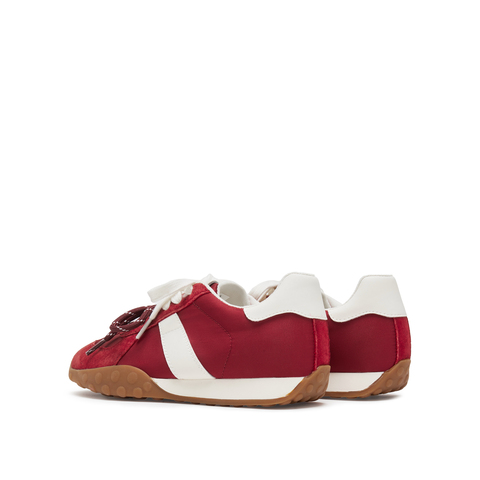 思加图2024春季时尚德训鞋阿甘鞋运动休闲鞋平底鞋女鞋J5025AM4