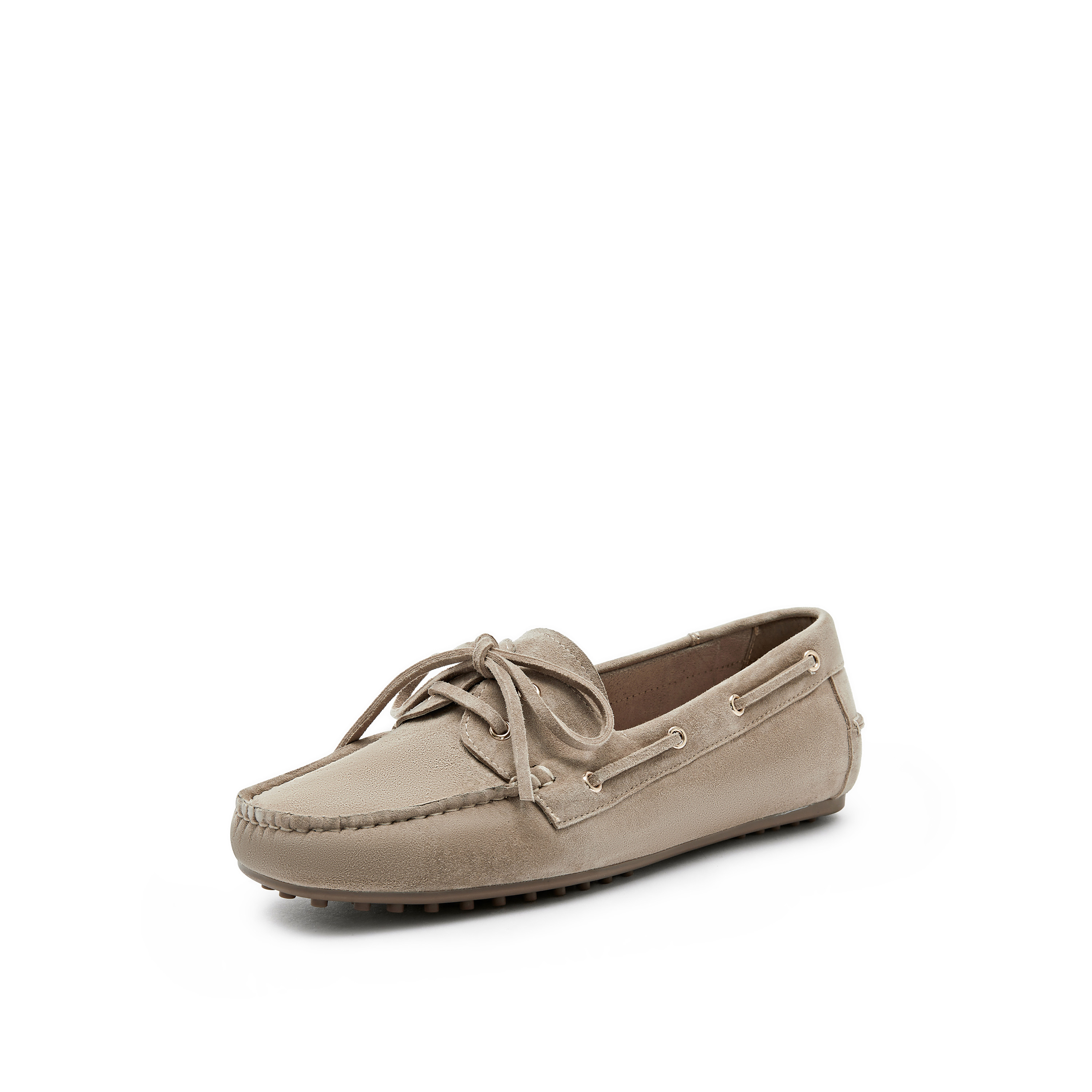 思加图2024秋季新款英伦风豆豆鞋平底鞋一脚蹬单鞋女鞋子S8581CA4