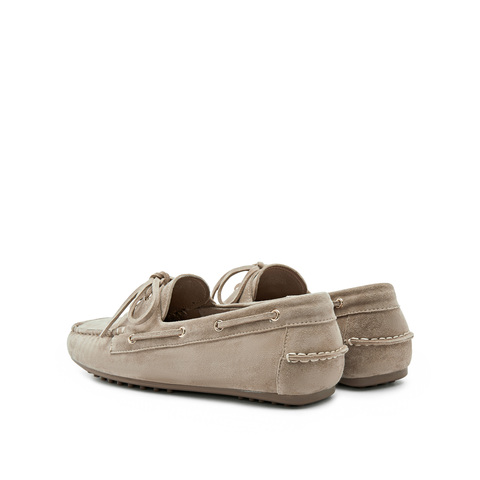 思加图2024秋季新款英伦风豆豆鞋平底鞋一脚蹬单鞋女鞋子S8581CA4