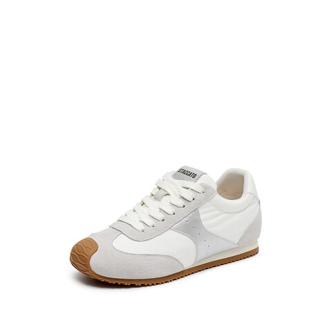 思加图2024春季百搭德训鞋阿甘鞋运动休闲鞋平底鞋女鞋子S1831AM4