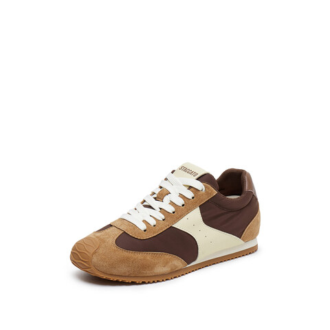 思加图2024春季百搭德训鞋阿甘鞋运动休闲鞋平底鞋女鞋子S1831AM4