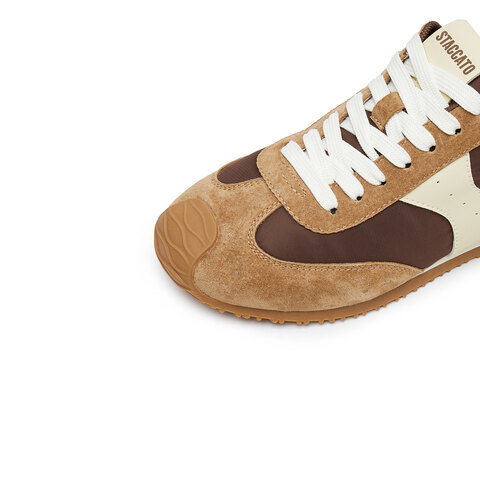 思加图2024春季百搭德训鞋阿甘鞋运动休闲鞋平底鞋女鞋子S1831AM4