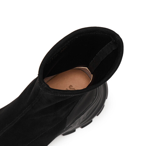 思加图2024冬季复古运动靴短靴厚底增高时装靴女靴子Y2139DD4