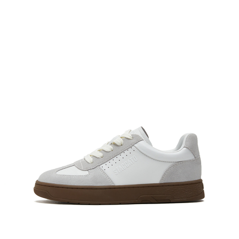 思加图2024秋季新款时尚阿甘鞋德训鞋板鞋休闲鞋女鞋EHW12CM4