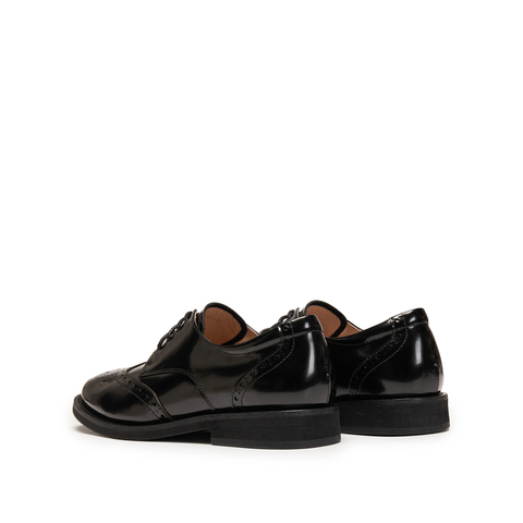 思加图2025冬季新款英伦风牛津鞋小皮鞋粗跟单鞋女鞋J5312CM4