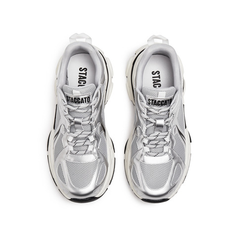 思加图2024秋季时尚老爹鞋厚底增高休闲运动鞋透气女鞋S2516CM4