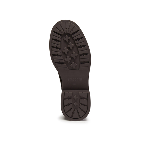 思加图2024冬季复古西部牛仔靴中靴时装靴粗跟靴女靴子B8185DZ4