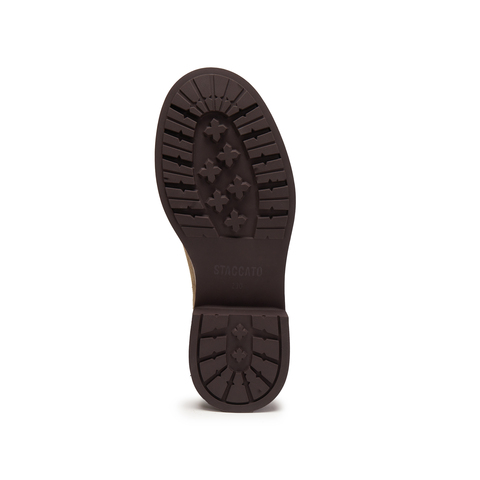 思加图2024冬季复古西部牛仔靴中靴时装靴粗跟靴女靴子B8185DZ4