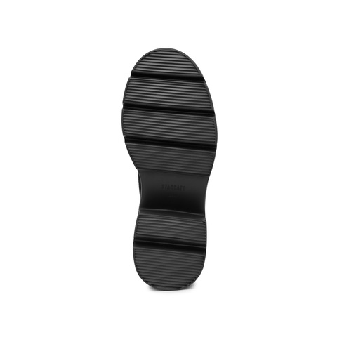 思加图2024冬季新款复古弹力靴中靴瘦瘦靴厚底增高女靴子F0512DZ4