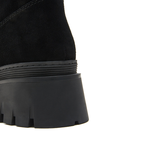 思加图2024冬季新款保暖毛里雪地靴厚底短靴女皮靴M7121DD4