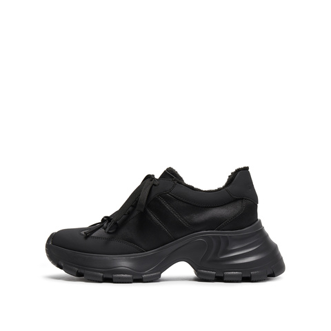 思加图2024秋季甜酷老爹鞋厚底增高运动休闲鞋系带女鞋子Y2457CM4