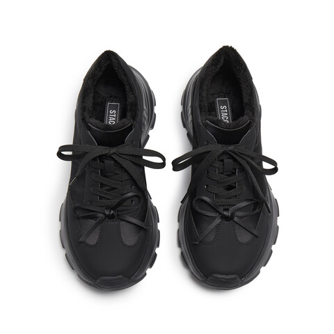 思加图2024秋季甜酷老爹鞋厚底增高运动休闲鞋系带女鞋子Y2457CM4