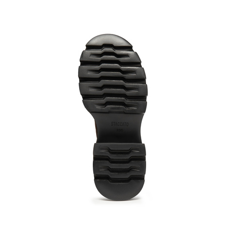 思加图2024冬季复古弹力靴瘦瘦靴中筒靴时装靴厚底女靴子J6818DZ4