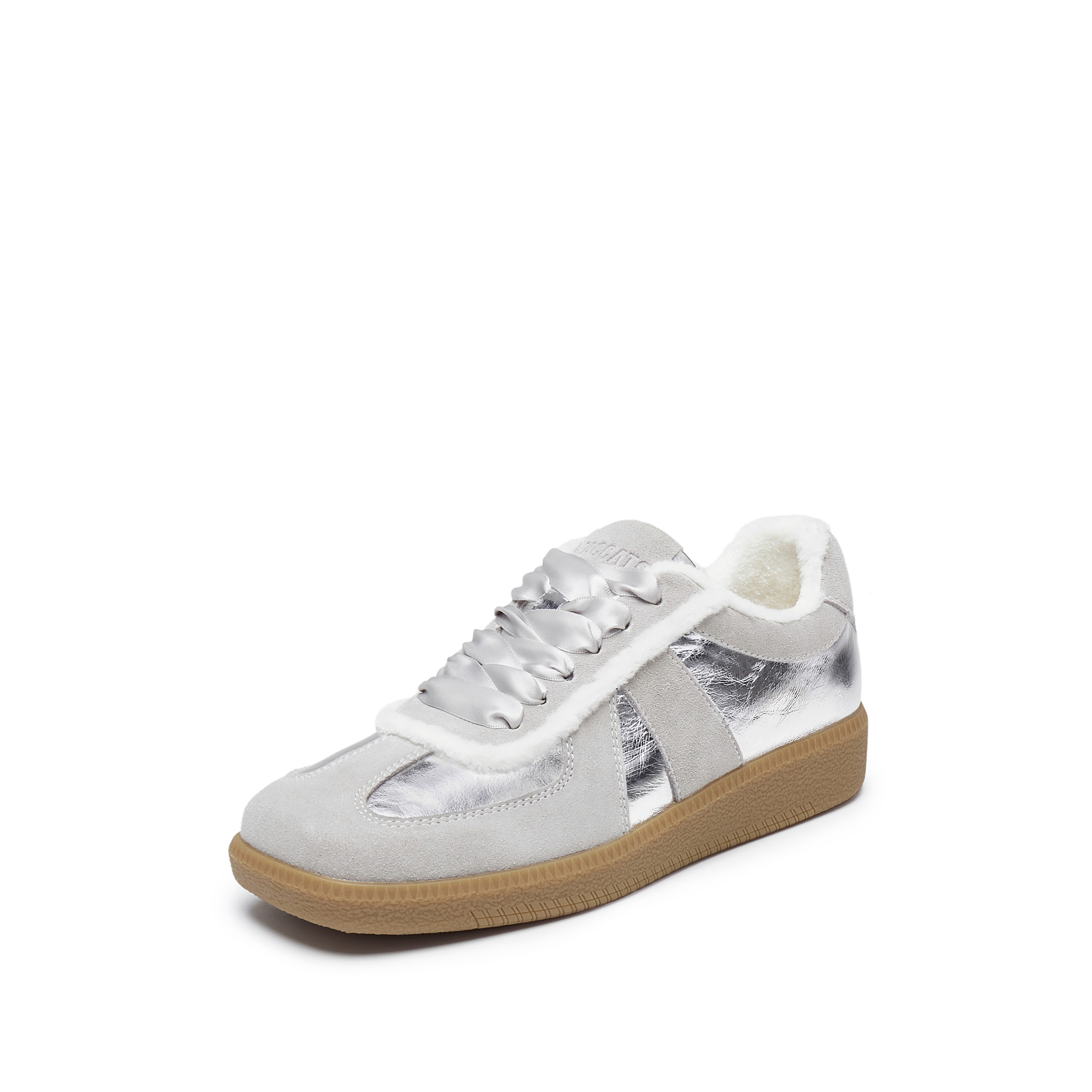 思加图2024秋季美拉德休闲鞋德训鞋阿甘鞋平底鞋女鞋Y2409CM4