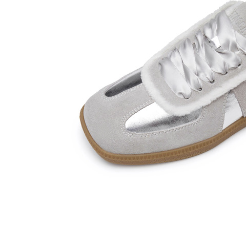 思加图2024秋季美拉德休闲鞋德训鞋阿甘鞋平底鞋女鞋Y2409CM4