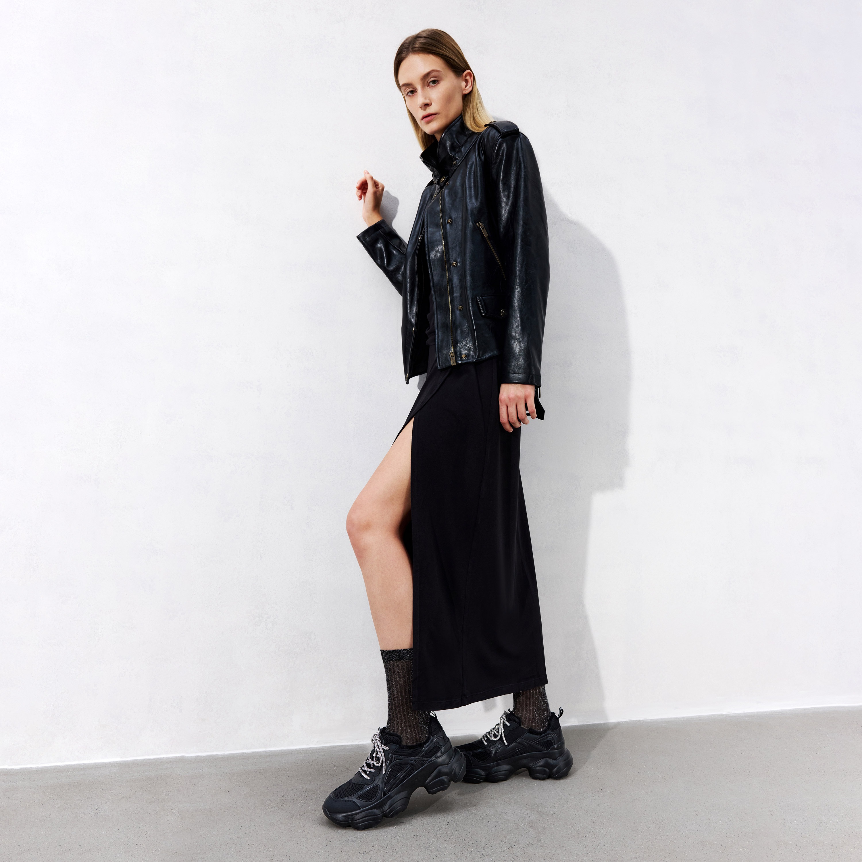 思加图2025春季新款甜酷老爹鞋厚底增高运动休闲鞋女鞋ECE85AM5