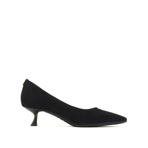 思加图2025春季新款优雅气质单鞋中跟鞋浅口鞋通勤女皮鞋EGK05AQ5