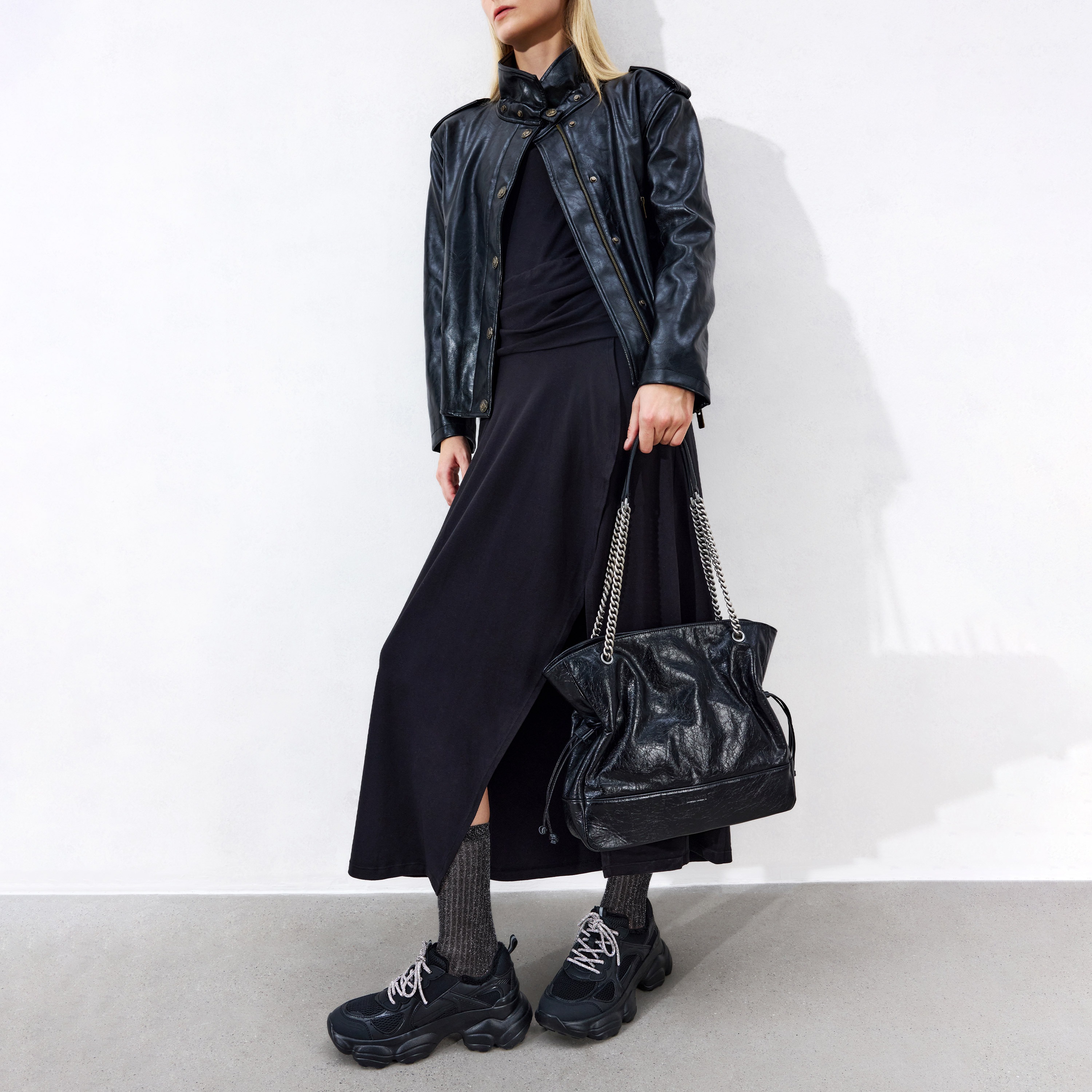 思加图2025春季新款大容量托特包手提包单肩斜挎时尚背提包X8159AX5