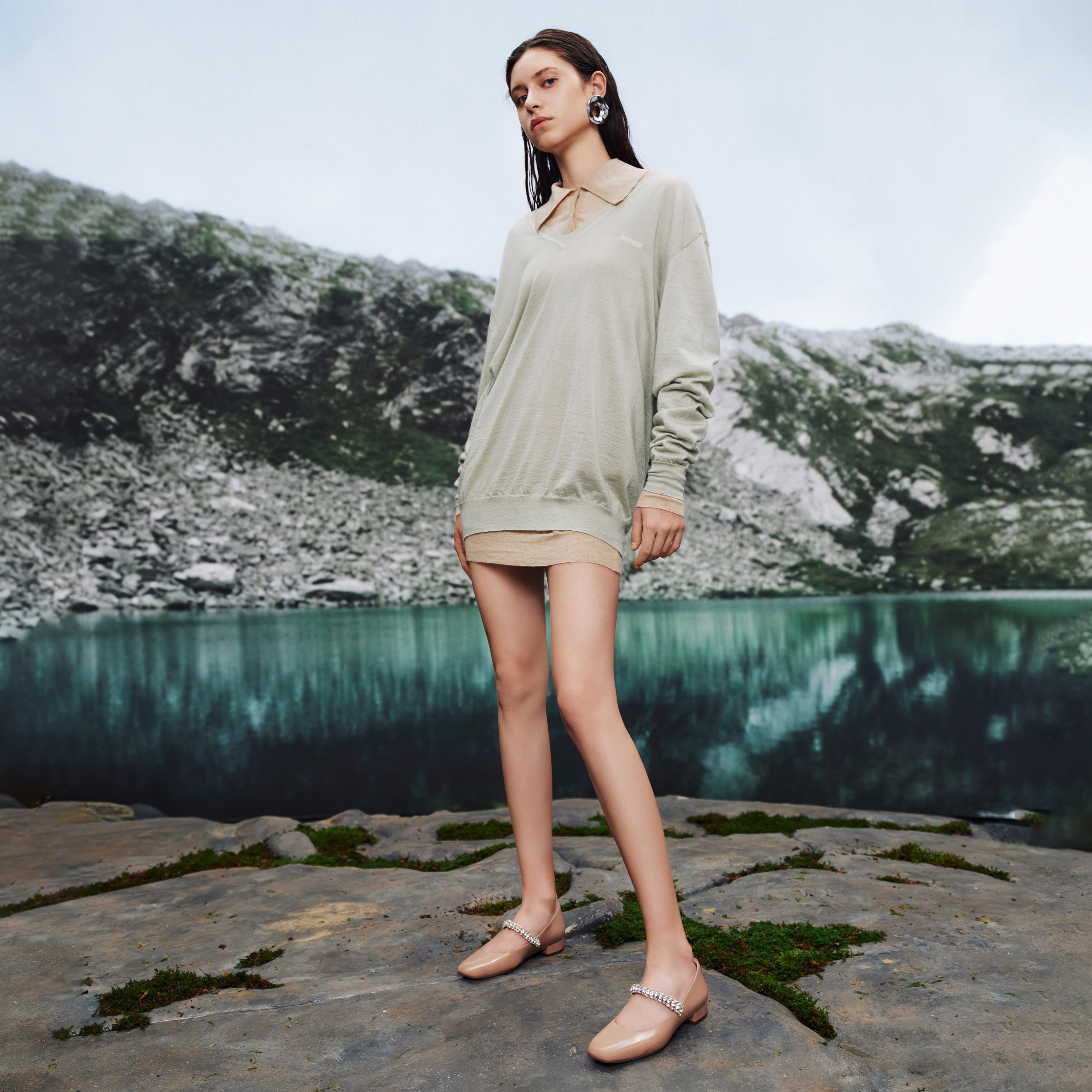 思加图2025春季新款太妃糖玛丽珍鞋平底鞋浅口单鞋女皮鞋EUE20AQ5