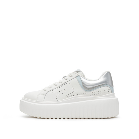 思加图2025春季新款百搭小白鞋厚底增高运动休闲鞋女鞋S8210AM5