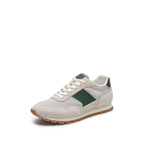 思加图2025春季新款穿行者德训鞋阿甘鞋运动休闲鞋透气系带男鞋H2771AM5