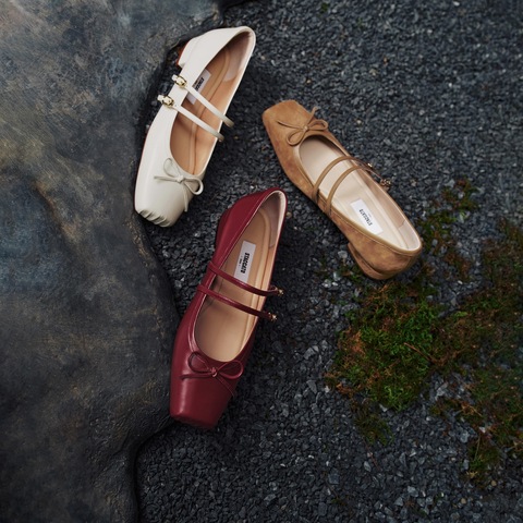 思加图2025春季新款春日舞曲玛丽珍鞋奶油鞋浅口单鞋女皮鞋EA603AQ5