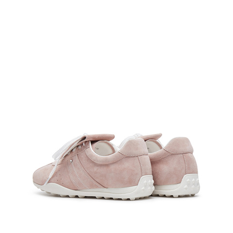 思加图2025春季新款百搭德训鞋小白鞋运动休闲鞋女单鞋F0161AM5