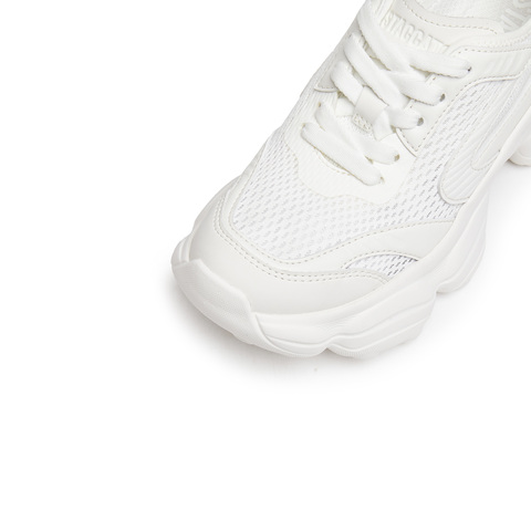 思加图2025春季新款百搭老爹鞋小白鞋厚底增高休闲鞋女鞋子H6023AM5