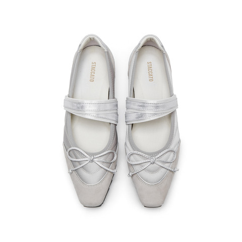 思加图2025春季新款时尚玛丽珍鞋浅口鞋单鞋休闲鞋女鞋H2389AQ5