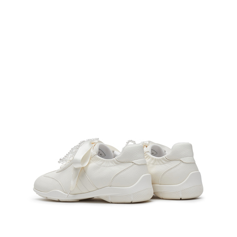 思加图2025春季新款甜酷德训鞋阿甘鞋小白鞋运动休闲鞋女鞋J2413AM5