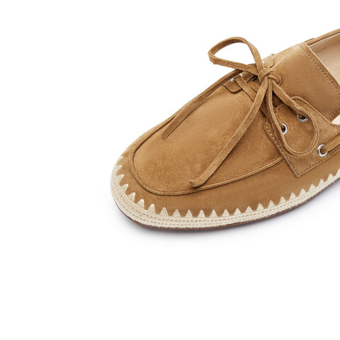 思加图2025春季新款午后庄园乐福鞋复古一脚蹬平底鞋女单鞋EC203AA5