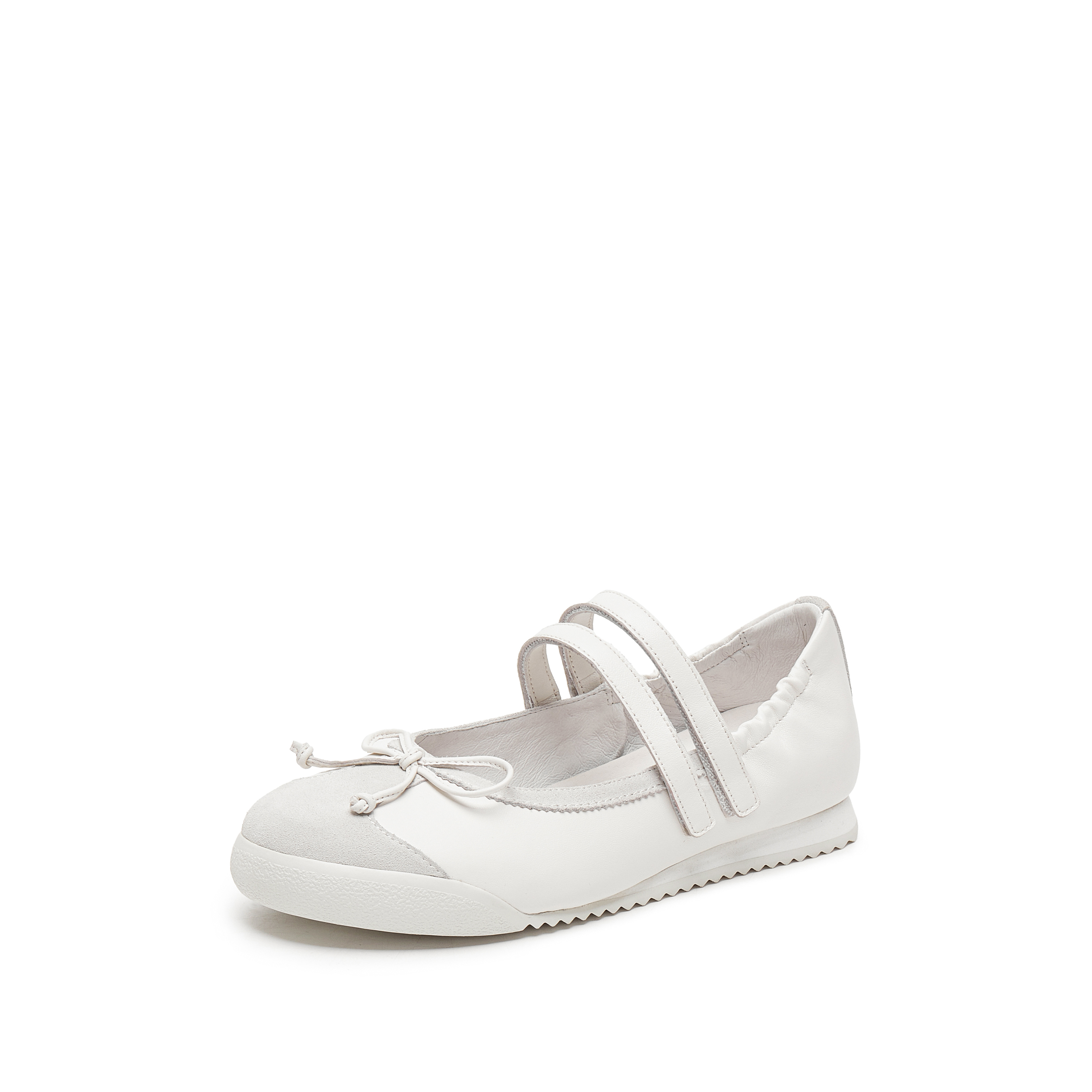 思加图2025春季新款甜美玛丽珍鞋平底鞋浅口鞋单鞋女鞋EPN15AQ5