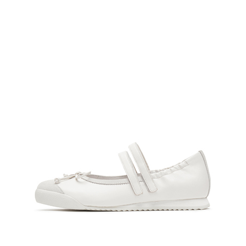 思加图2025春季新款甜美玛丽珍鞋平底鞋浅口鞋单鞋女鞋EPN15AQ5