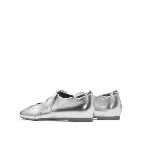 思加图2025春季新款奶油鞋芭蕾舞鞋平底鞋单鞋女鞋S3060AA5