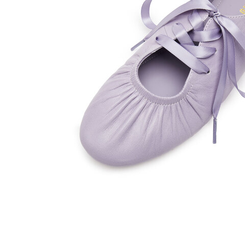 思加图2025春季新款奶油鞋芭蕾舞鞋平底鞋单鞋女鞋S3060AA5