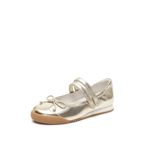 思加图2025春季新款甜美玛丽珍鞋平底鞋浅口鞋单鞋女鞋EPN15AQ5