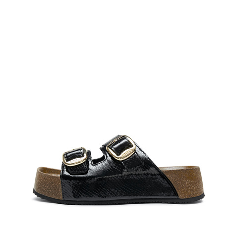 思加图2025夏季新款金沙慢履勃肯拖鞋厚底凉拖鞋外穿女鞋ED104BT5