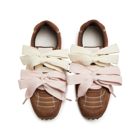 思加图2025春季新款蝴蝶酥芭蕾风德训鞋阿甘鞋百搭休闲运动鞋S1211AM5