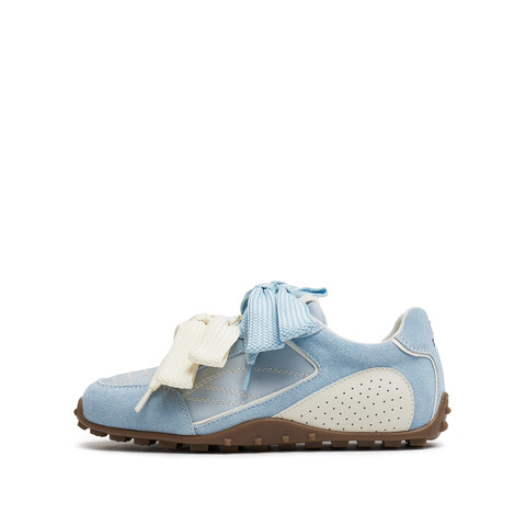 思加图2025春季新款蝴蝶酥芭蕾风德训鞋阿甘鞋百搭休闲运动鞋S1211AM5