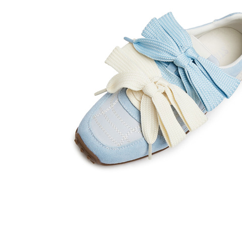 思加图2025春季新款蝴蝶酥芭蕾风德训鞋阿甘鞋百搭休闲运动鞋S1211AM5