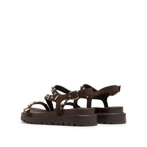 思加图2025夏季新款罗马宝藏复古罗马凉鞋厚底休闲凉鞋女鞋EJO28BL5