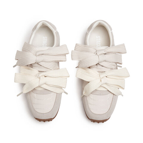 思加图2025春季新款蝴蝶酥芭蕾风德训鞋阿甘鞋百搭休闲运动鞋S1211AM5