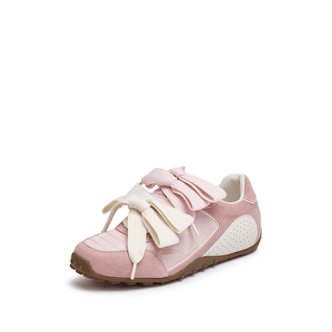 思加图2025春季新款蝴蝶酥芭蕾风德训鞋阿甘鞋百搭休闲运动鞋S1211AM5