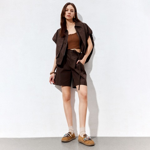 思加图2025春季新款复古勃肯鞋平底鞋休闲鞋单鞋一脚蹬女鞋M7053AA5