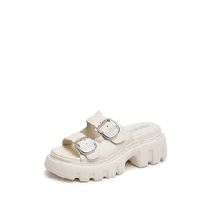 思加图2025夏季新款勃肯鞋厚底增高一字拖凉拖鞋外穿女凉鞋H6007BT5