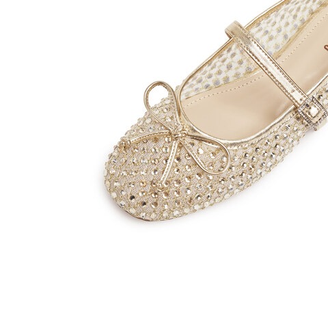 思加图2025秋季新款仙女风玛丽珍鞋平底鞋浅口鞋单鞋女鞋J2425CQ5