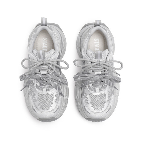 思加图2025秋季新款百搭老爹鞋厚底增高休闲运动鞋透气女鞋J6082CM5